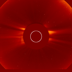 Image of solar wind