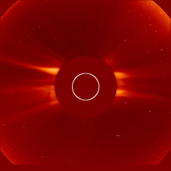 Image of solar wind