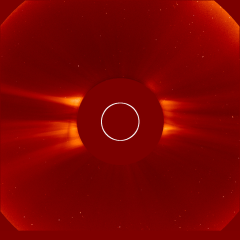 Image of solar wind