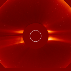 Image of solar wind