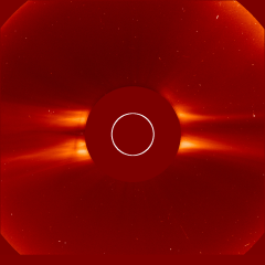 Image of solar wind