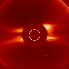 Image of solar wind