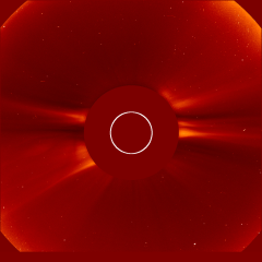 Image of solar wind