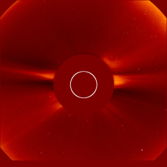 Image of solar wind