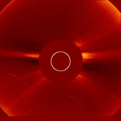 Image of solar wind