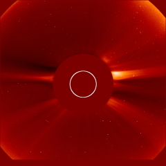 Image of solar wind