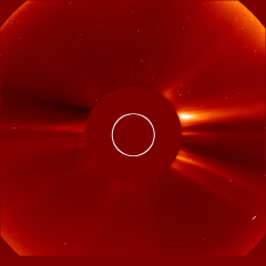 Image of solar wind