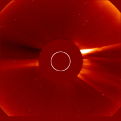 Image of solar wind