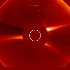 Image of solar wind