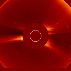 Image of solar wind