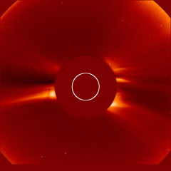 Image of solar wind