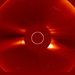 Image of solar wind