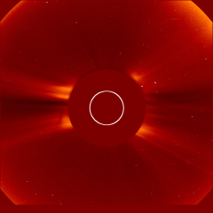 Image of solar wind