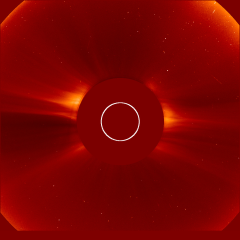 Image of solar wind