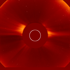 Image of solar wind