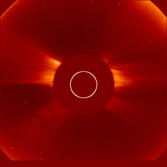 Image of solar wind