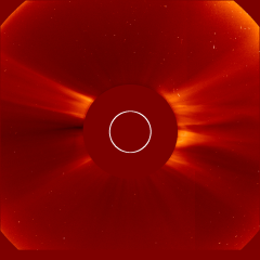 Image of solar wind