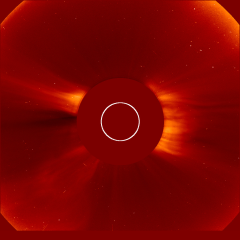 Image of solar wind