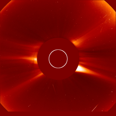 Image of solar wind