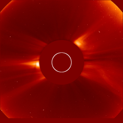 Image of solar wind