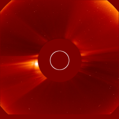 Image of solar wind