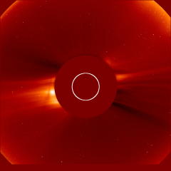 Image of solar wind