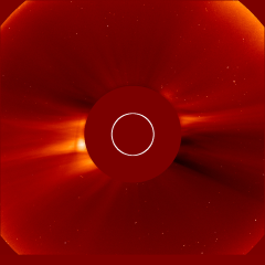 Image of solar wind