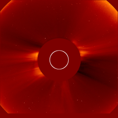 Image of solar wind