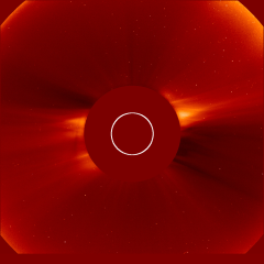 Image of solar wind