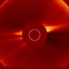 Image of solar wind