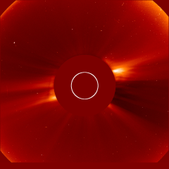 Image of solar wind