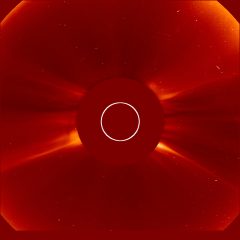 Image of solar wind