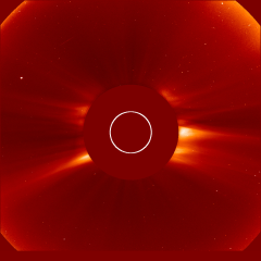 Image of solar wind