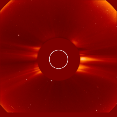 Image of solar wind