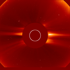 Image of solar wind