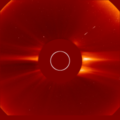 Image of solar wind