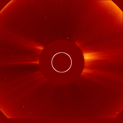 Image of solar wind