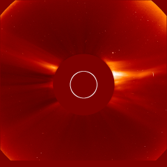 Image of solar wind