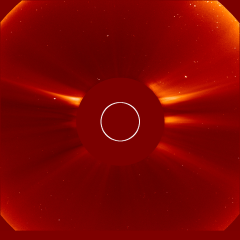 Image of solar wind