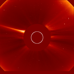 Image of solar wind