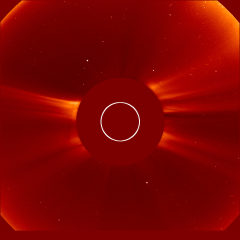 Image of solar wind