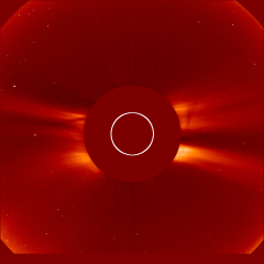 Image of solar wind