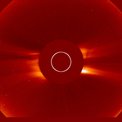 Image of solar wind