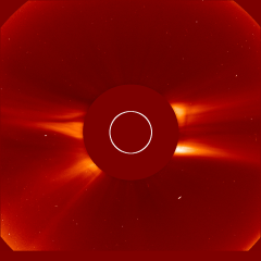 Image of solar wind