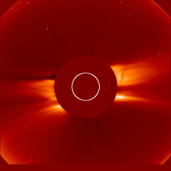 Image of solar wind