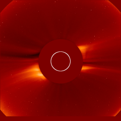 Image of solar wind