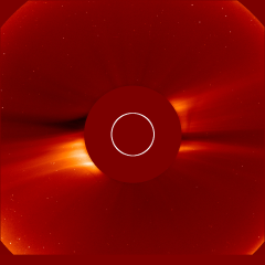 Image of solar wind