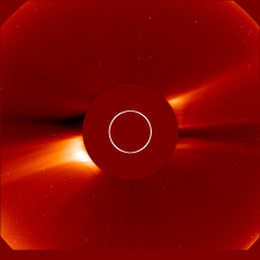 Image of solar wind