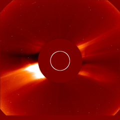 Image of solar wind