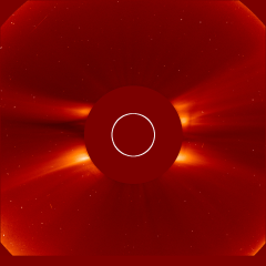 Image of solar wind